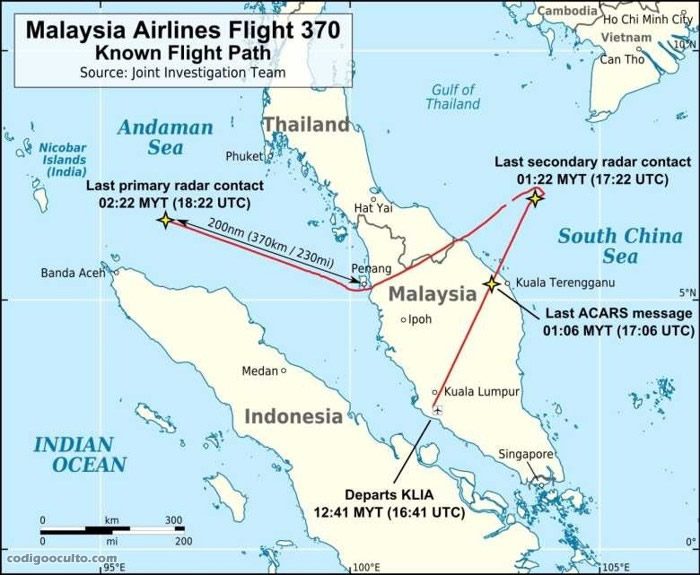 Vuelo 370 de Malaysia Airlines
