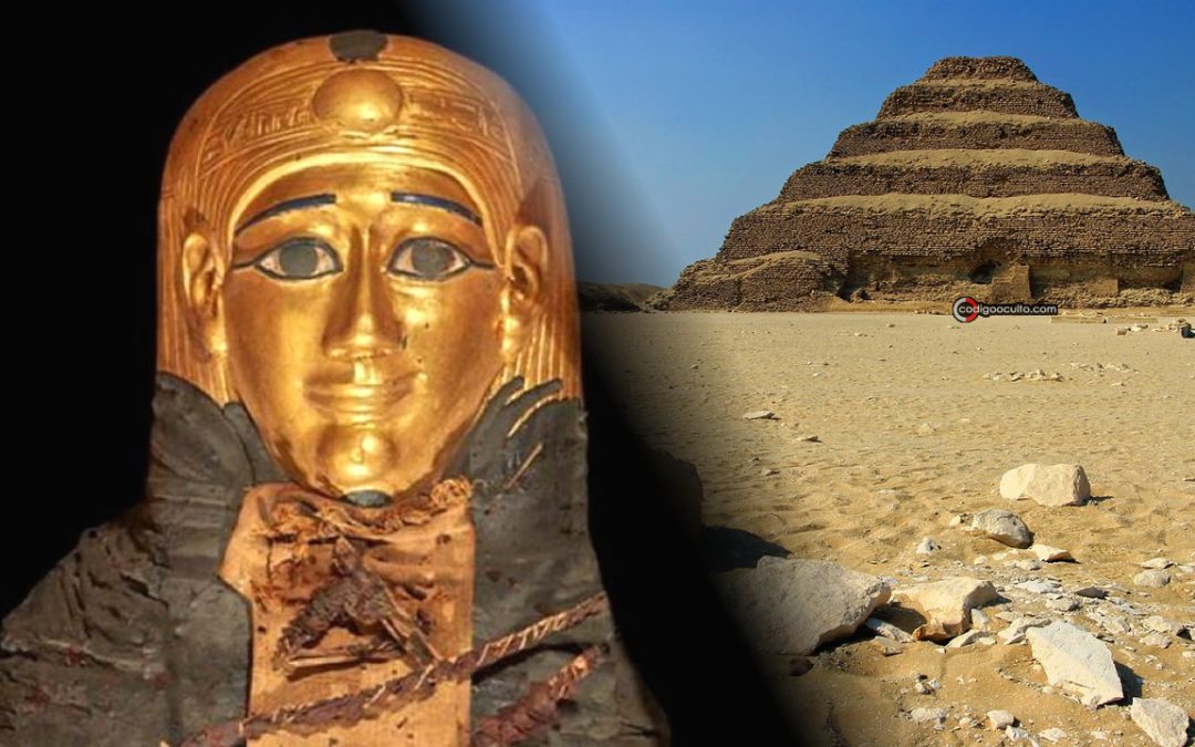La misteriosa momia envuelta en oro descubierta en Egipto