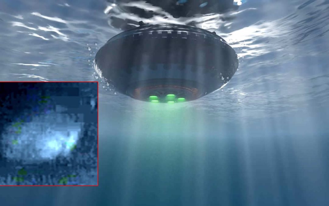 Difunden imágenes de un objeto submarino no identificado de movimiento rápido