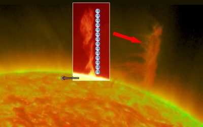 Algo inaudito ocurre en el Sol: enorme tornado del tamaño de “14 Tierras” lanza nube de plasma al espacio