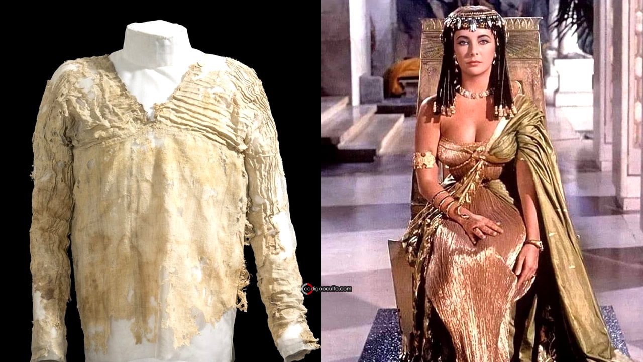 La historia del vestido egipcio "más antiguo del mundo" con más de 5.000 años de antigüedad