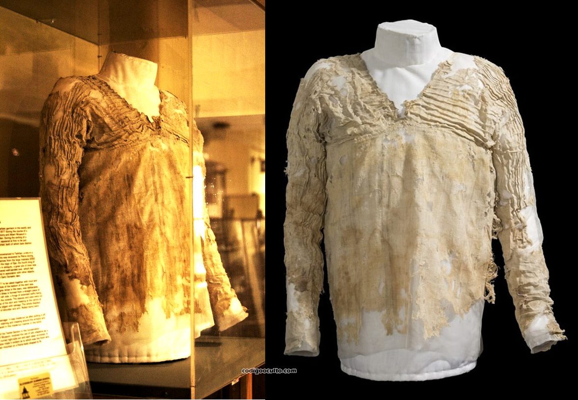 El vestido Tarkhan de 5.000 años de antigüedad y encontrado en el antiguo Egipto