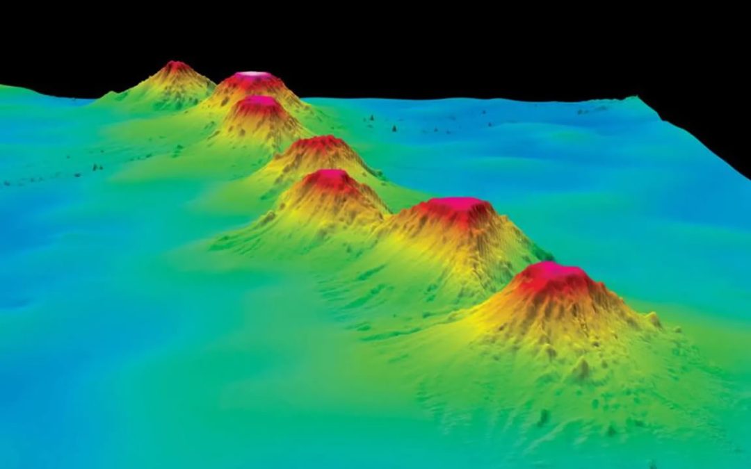 Datos de radar por satélite revelan 19.000 volcanes submarinos desconocidos hasta ahora
