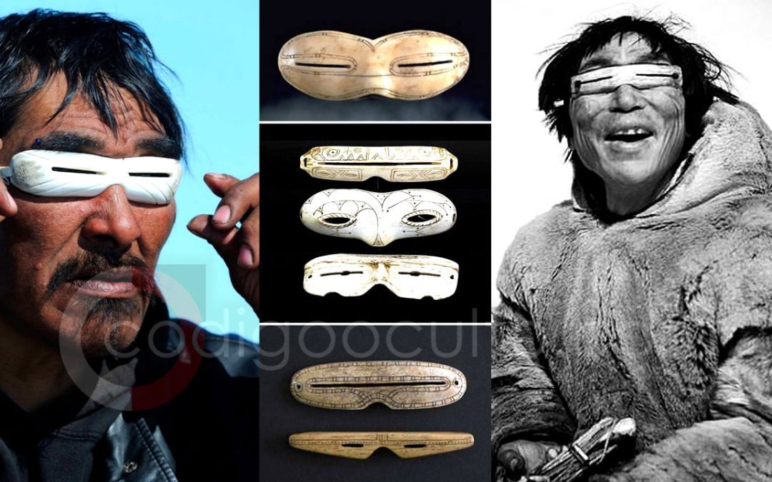 Las futuristas gafas de nieve que los Inuit crearon hace miles de años