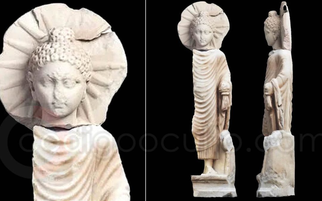 Rara estatua de “Buda” de 1.900 años es hallada en Egipto