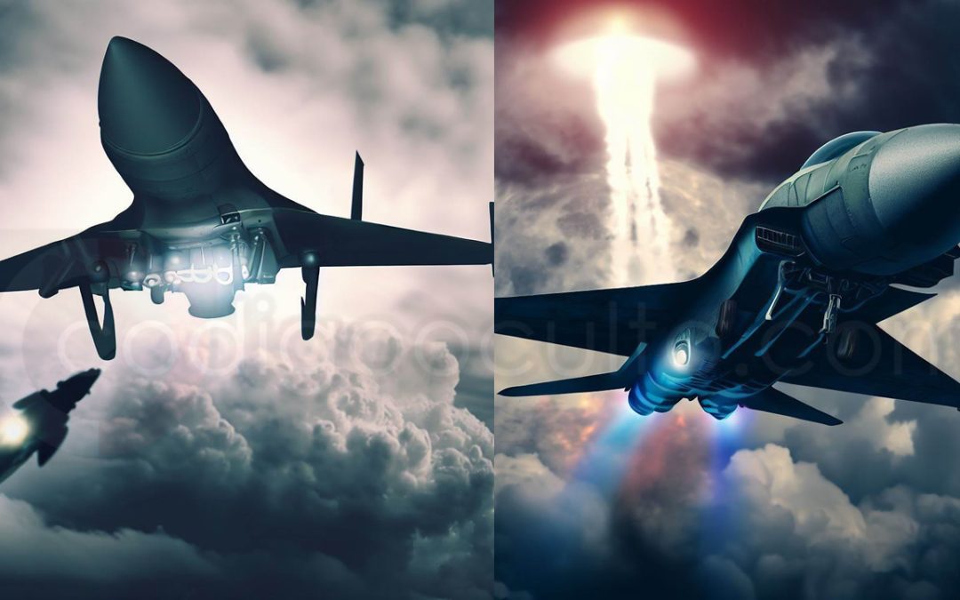 Testigos oculares reportan un “enfrentamiento” entre aviones F-16 y un disco volador elusivo