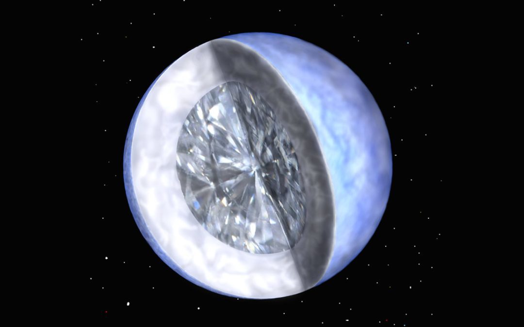 Una estrella enana blanca se convertirá en el “diamante” más grande de la galaxia