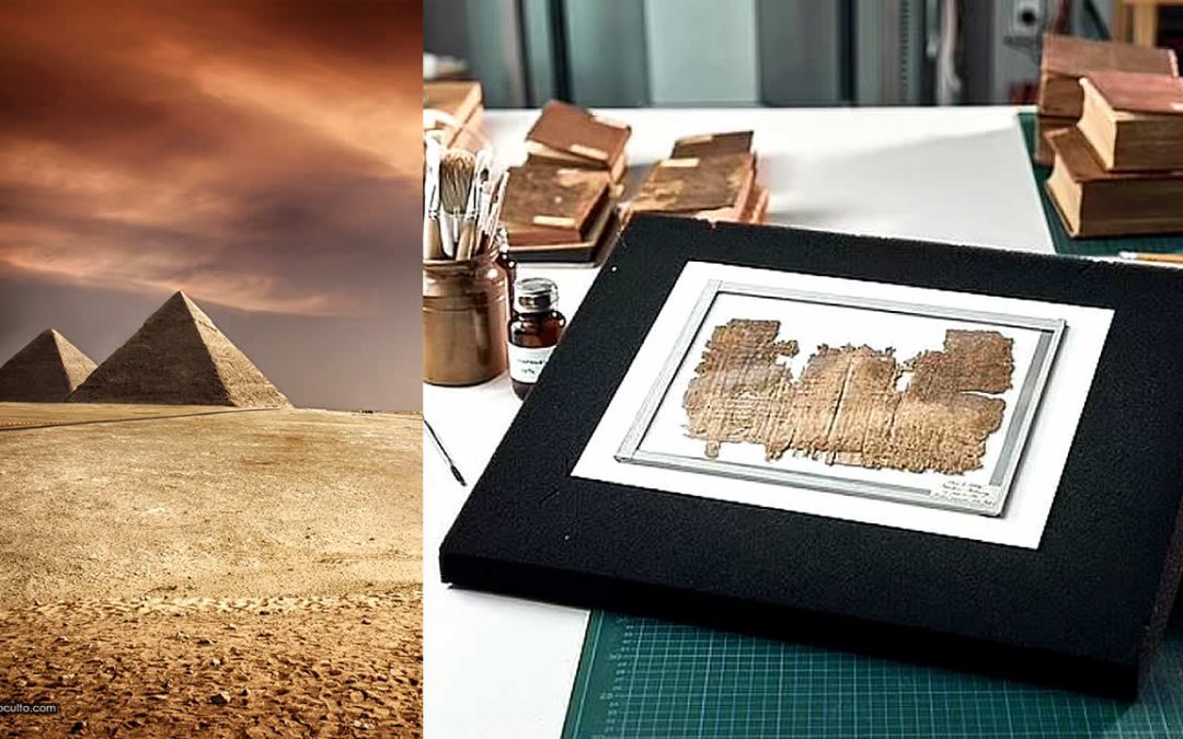 ¿Es este el Libro más antiguo del mundo? Encuentran página de manuscrito del antiguo Egipto datado en 260 a. C.