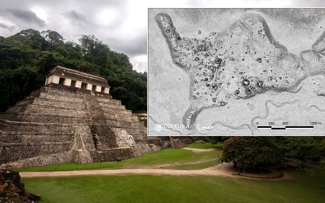 Descubierta una ciudad maya perdida con pirámides oculta en la selva en México