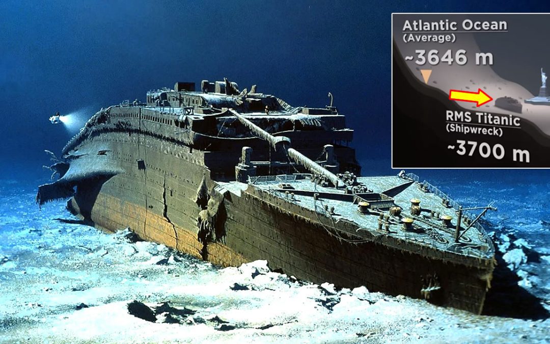Esta es la espeluznante profundidad a la que se encuentra hundido el Titanic (VIDEO)