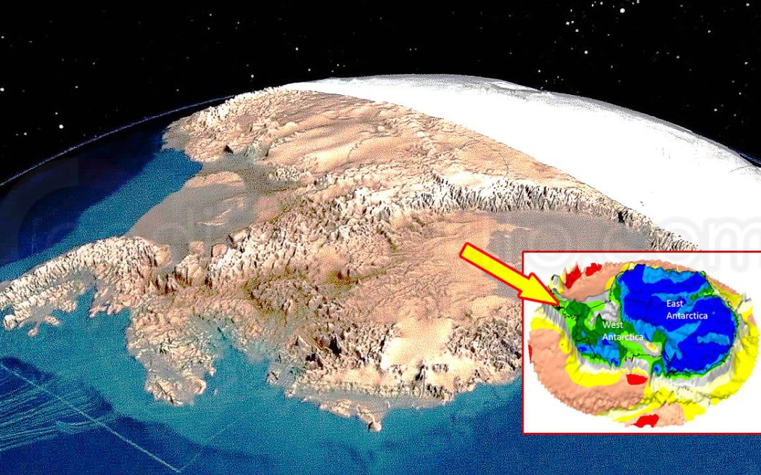 Descubren restos de antiguos continentes perdidos bajo el hielo de la Antártida