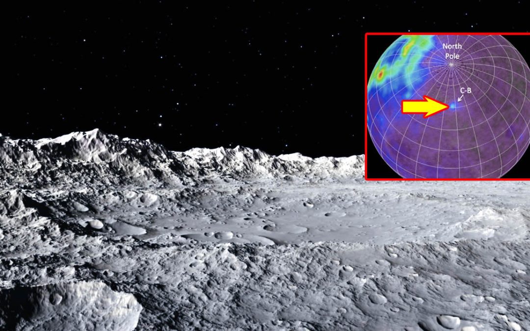 Descubren enorme masa que emite calor bajo la superficie de la Luna. Nadie sabe cómo llegó allí