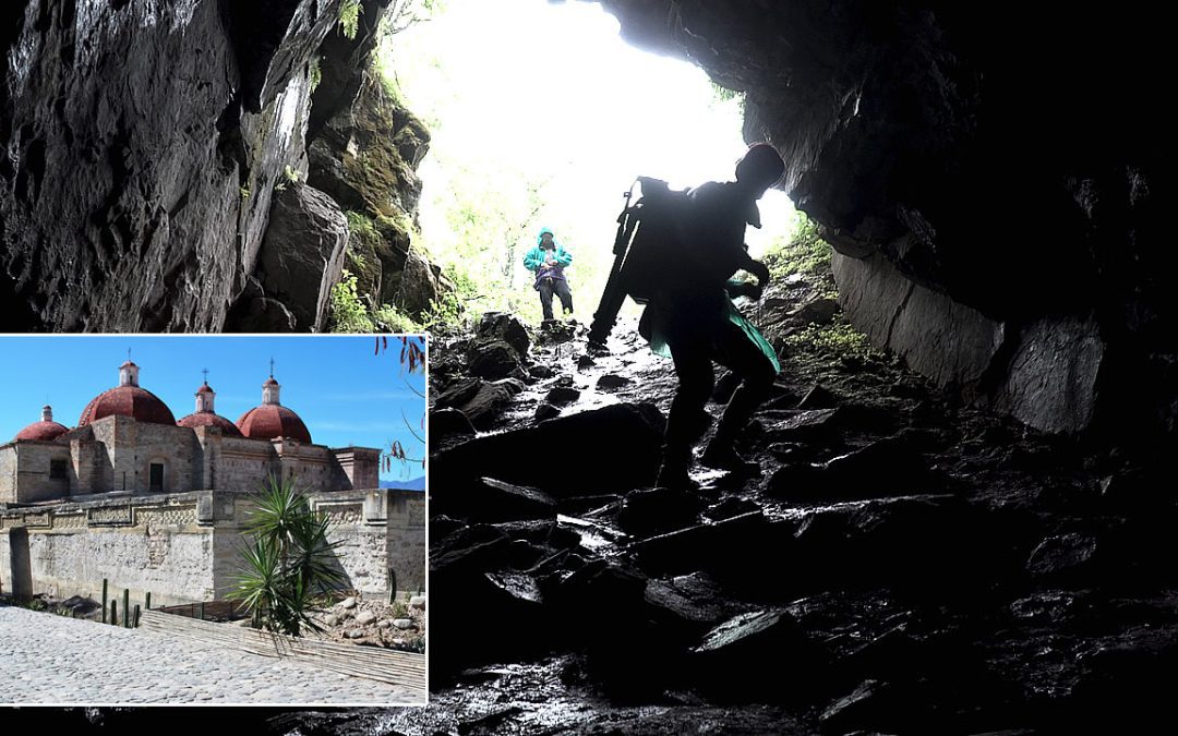 Descubren un “pasadizo al inframundo” debajo de una iglesia en México