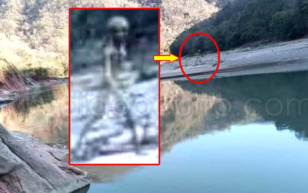Reportan misteriosa fotografía de un humanoide “gris” caminando cerca de un río en Bolivia