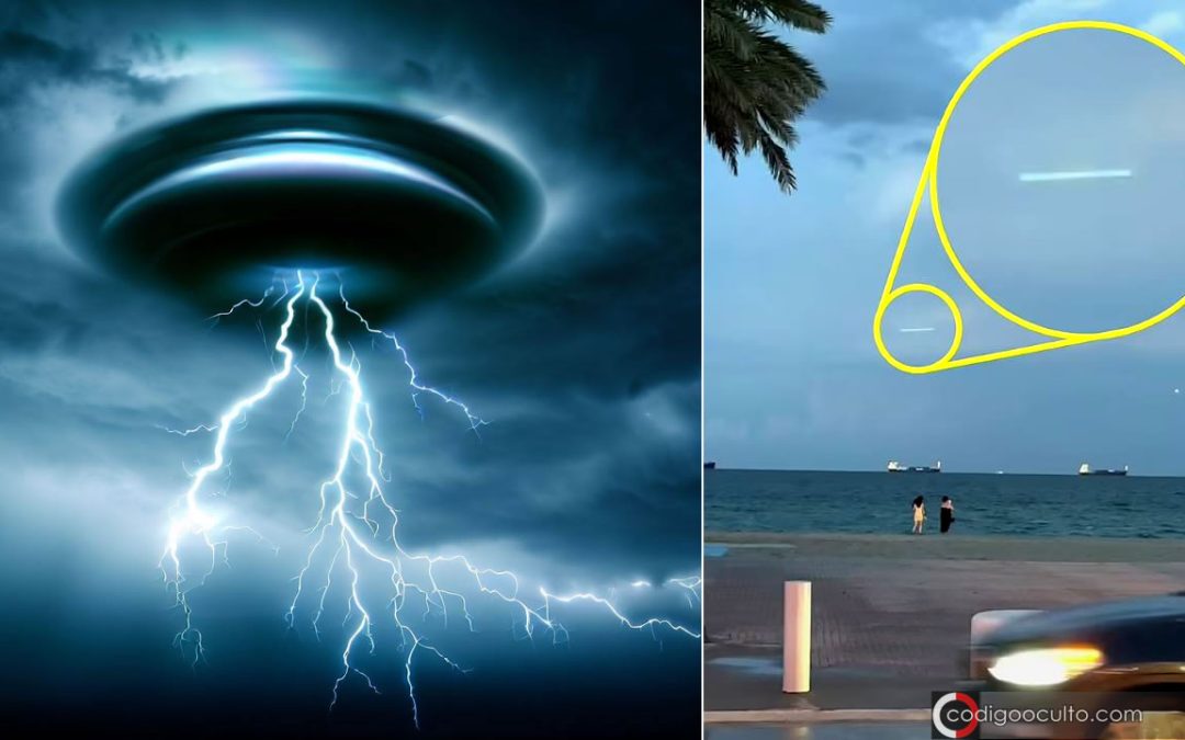 Turista capta un No Identificado que atraviesa una tormenta a 3.000 km/h en Florida