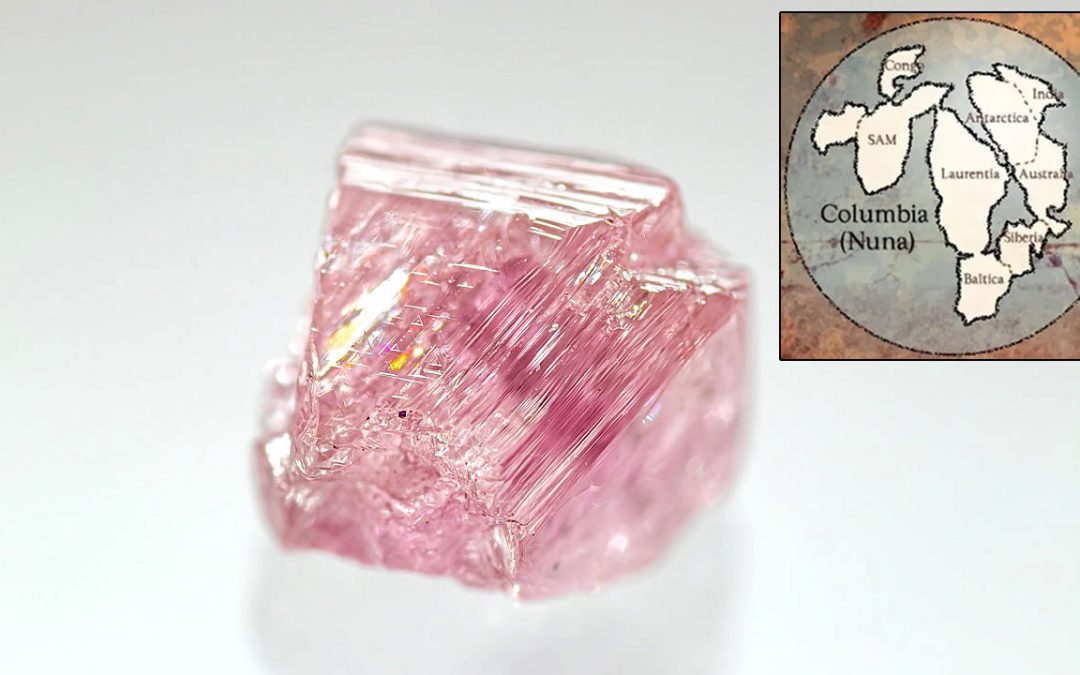 Los diamantes rosas surgieron cuando un supercontinente se fracturó, revelan científicos
