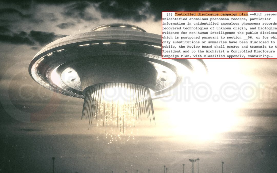 Tecnología OVNI será revelada mediante una “campaña de divulgación controlada”, propone legislación estadounidense