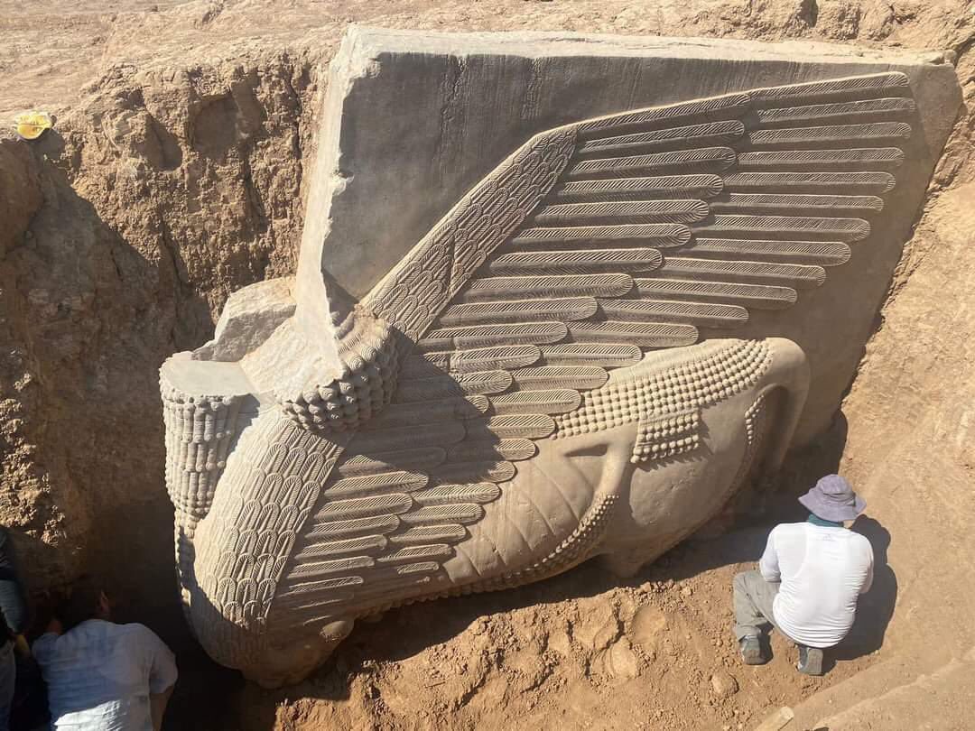 El Lammasu descubierto en Irak