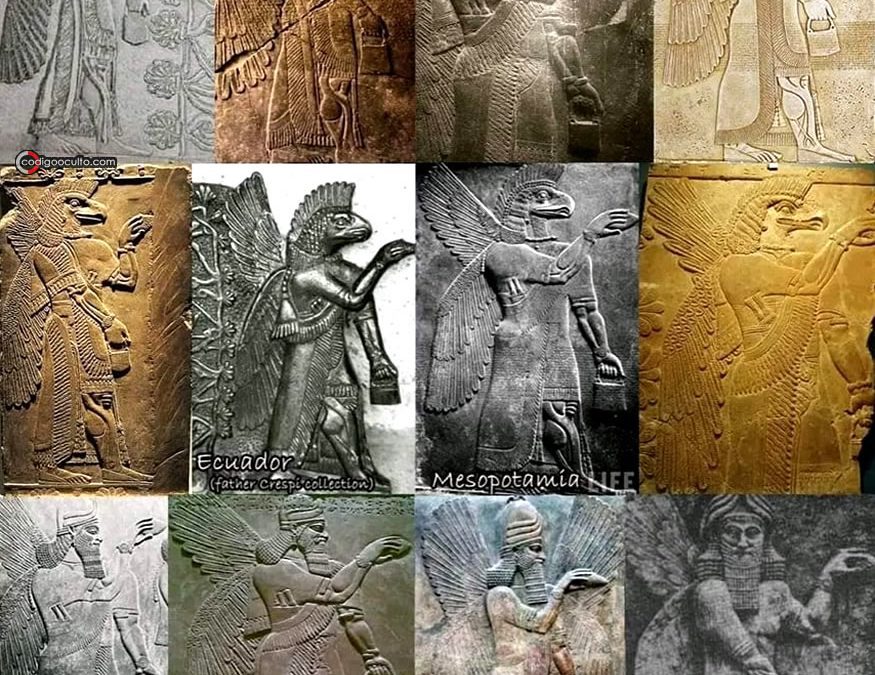 El mismo dios en dos civilizaciones antiguas separadas en tiempo y espacio