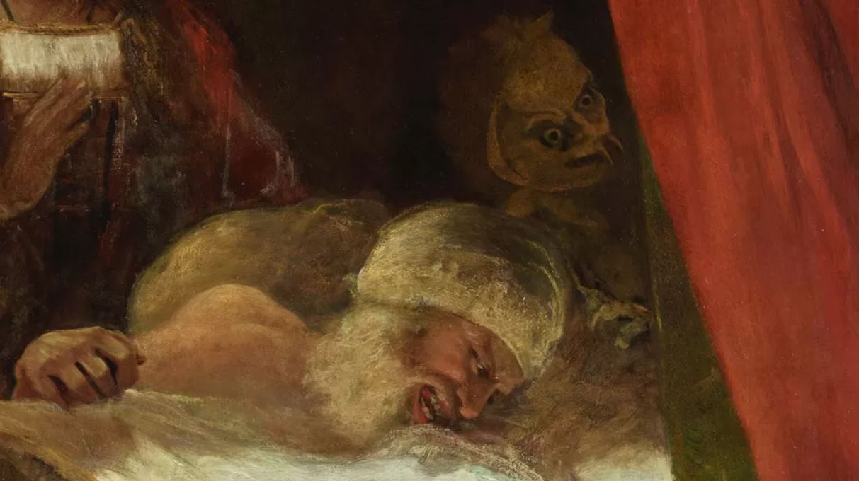 La restauración del cuadro de Sir Joshua Reynolds ha sacado a un demonio de las sombras. 
