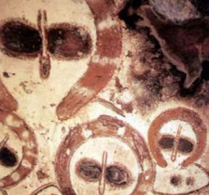 Arte rupestre prehistórico, Australia Occidental. ¿Una representación de entidades no humanas?