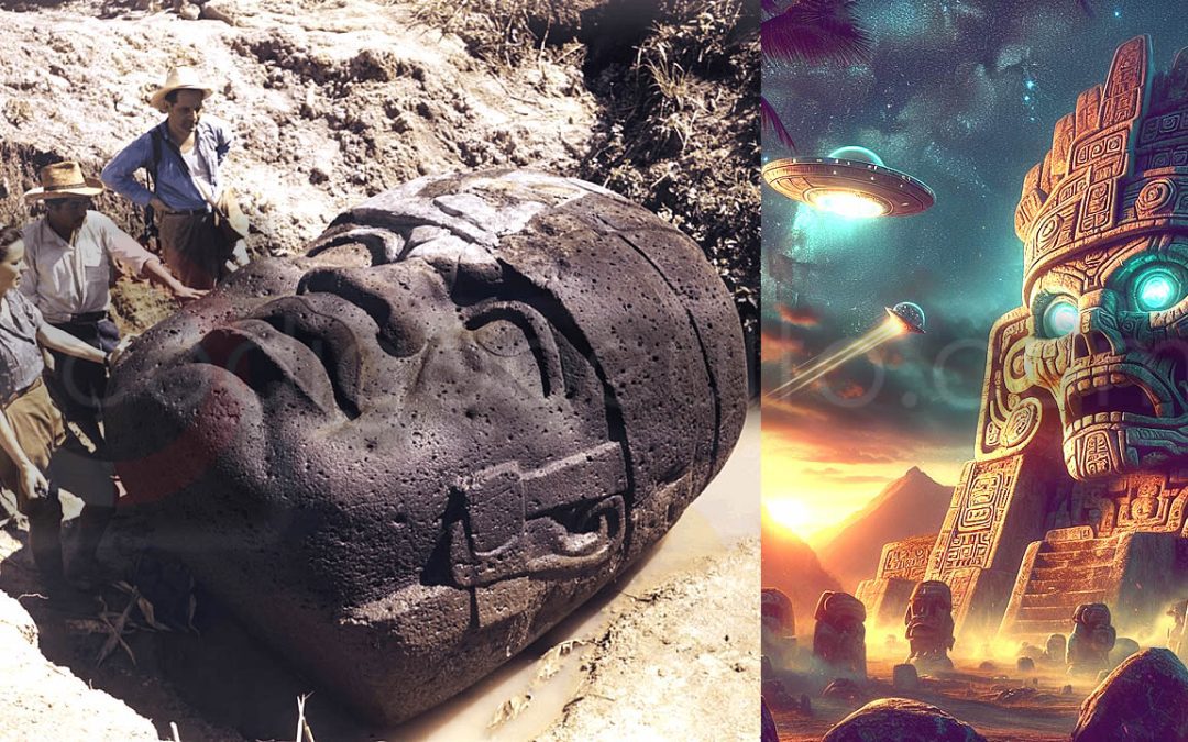 Las misteriosas cabezas olmecas y las esculturas mayas: ¿gobernantes o entidades de otro mundo?