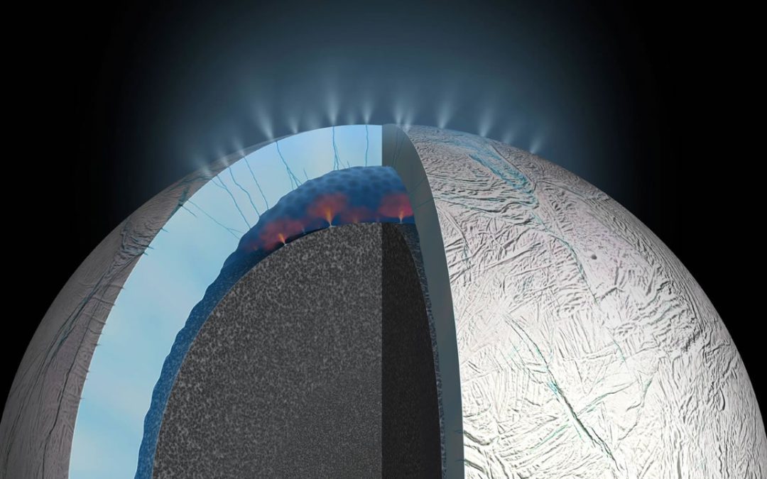 Lunas Encélado y Europa podrían tener vida y sería fácil encontrarla