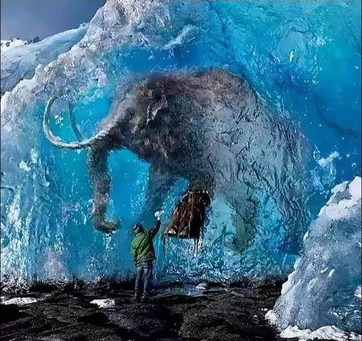 El hallazgo de una cría de mamut congelado por 39.000 años