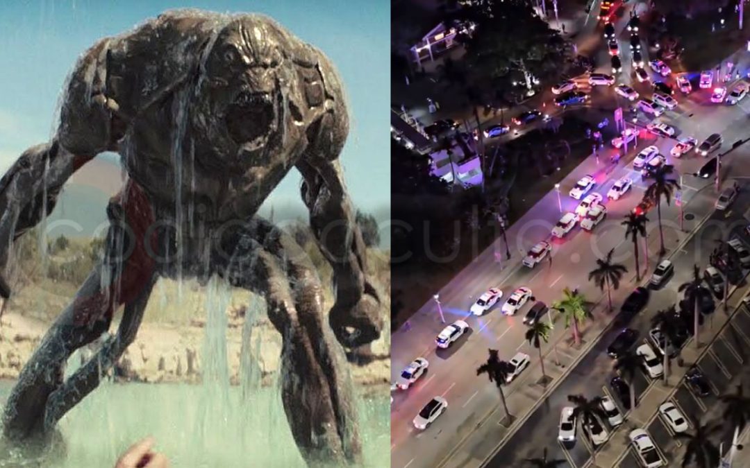 Rumores describen “criaturas” alienígenas de 3 metros de altura en Miami tras una ola de disturbios