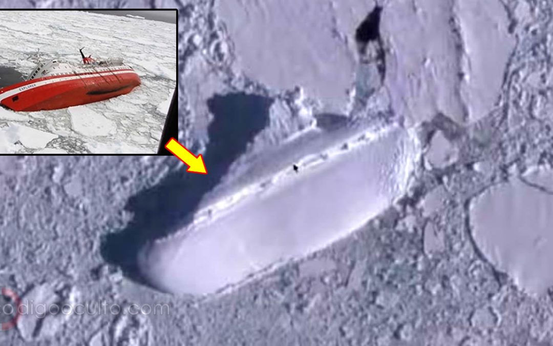 Algo enorme y similar a un “barco” es descubierto en la Antártida