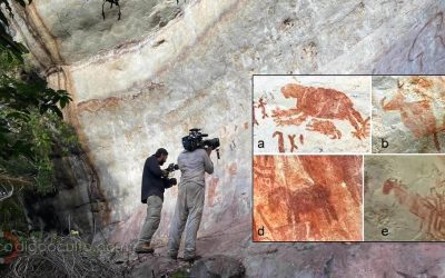 Arte rupestre con “gigantes” de la Edad de Hielo demuestra que los humanos colonizaron el Amazonas hace 12.600 años