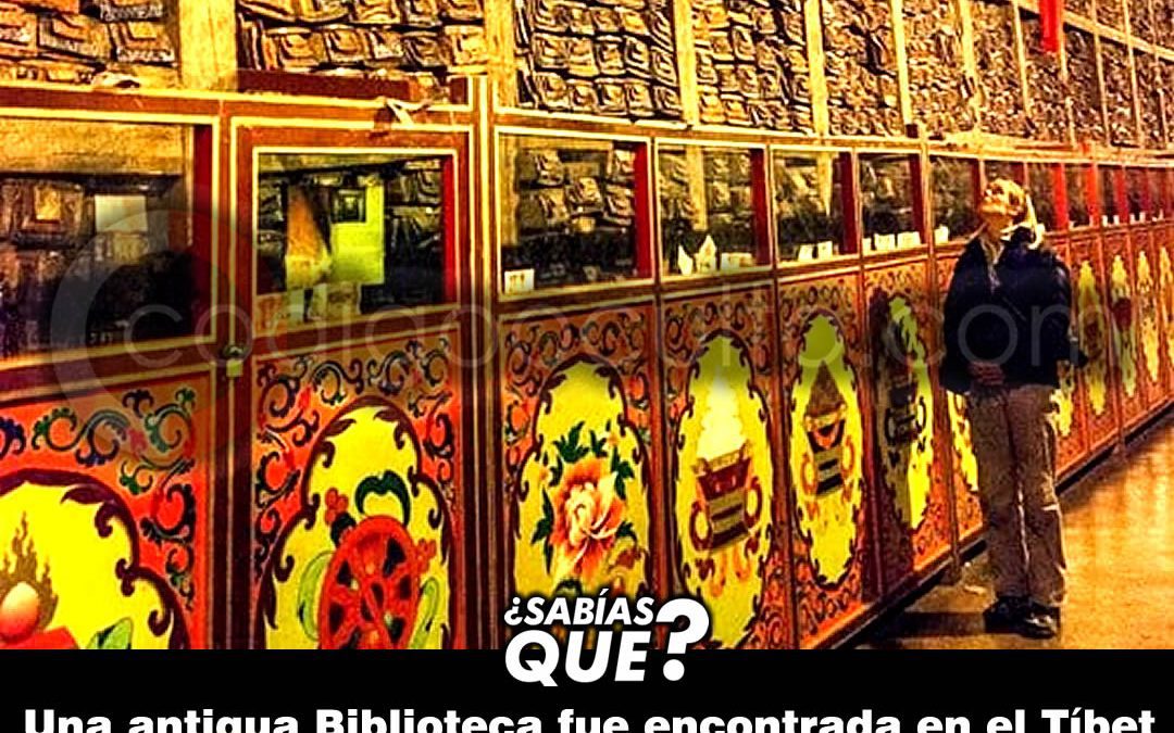 Biblioteca encontrada en el Tíbet que contiene 84.000 manuscritos secretos