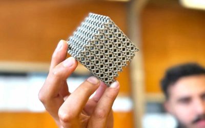 Crean un nuevo “metamaterial” de titanio que tiene una fuerza sobrenatural