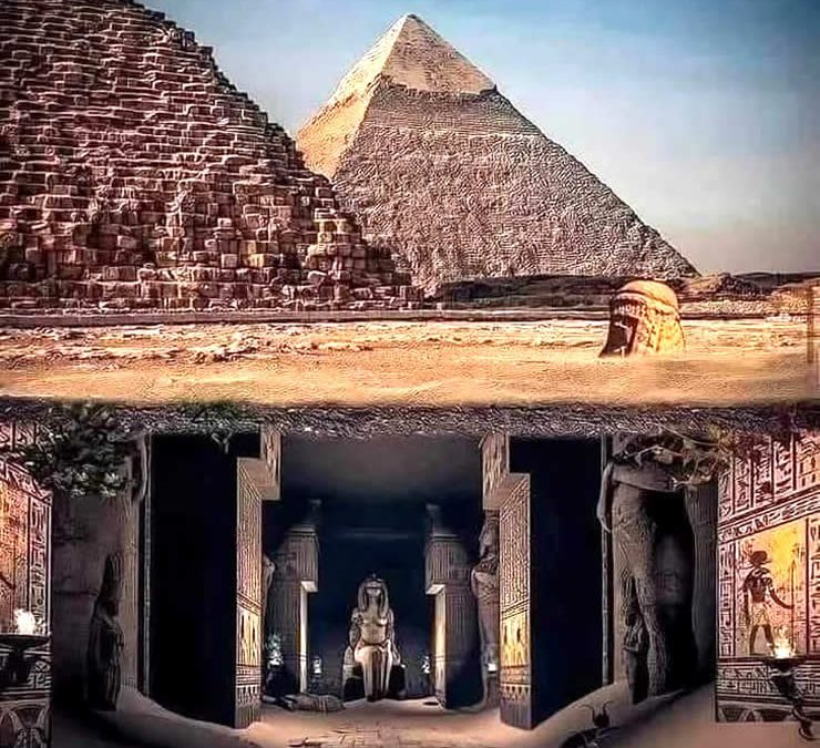 Un enorme mundo subterráneo en Egipto