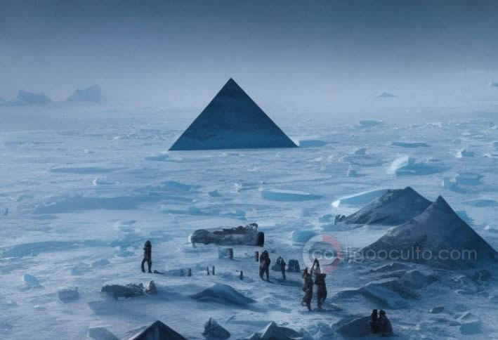 Pirámides en la Antártida