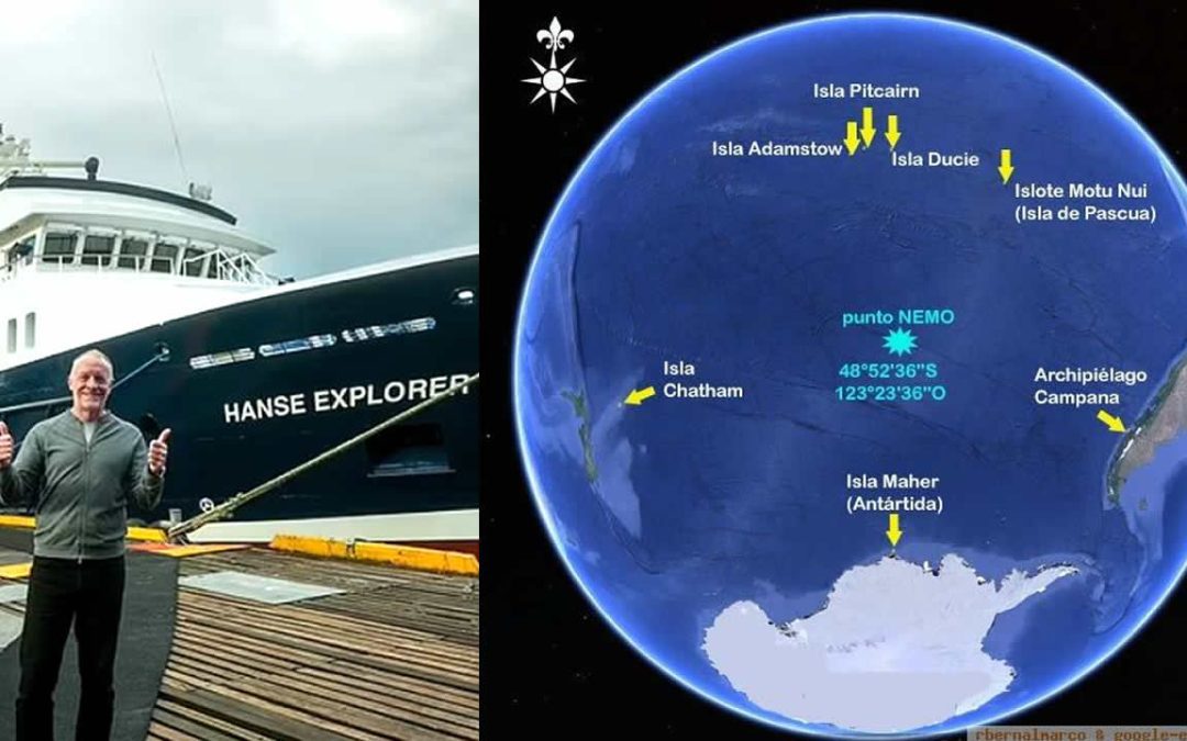 Explorador emprende una misión al “cementerio marino” en la Tierra, el Punto Nemo