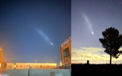 Fenómeno luminoso en el cielo sorprende a miles de testigos en centro y sur de Chile