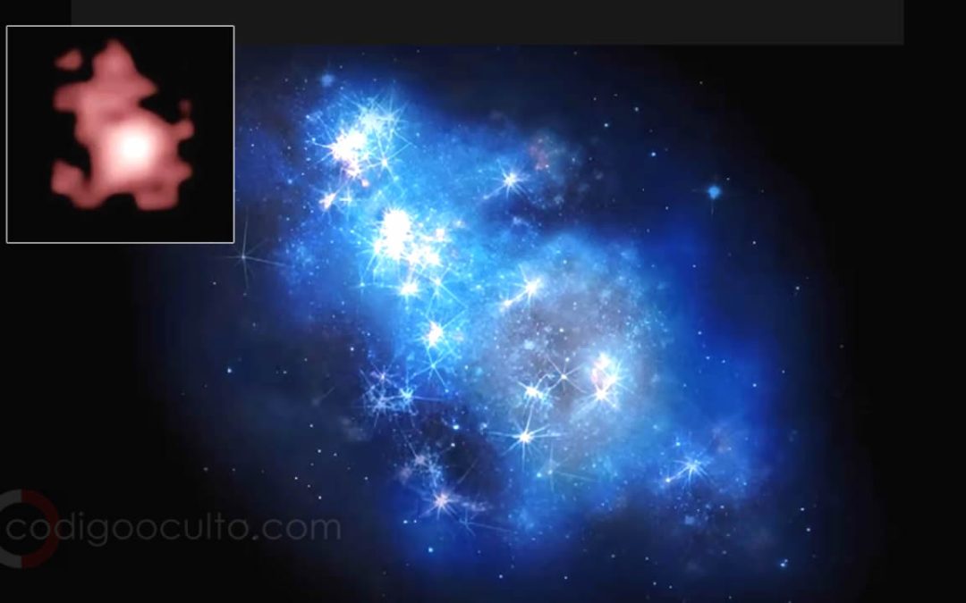 Telescopio Espacial James Webb detecta “algo enorme” oculto una galaxia muy lejana