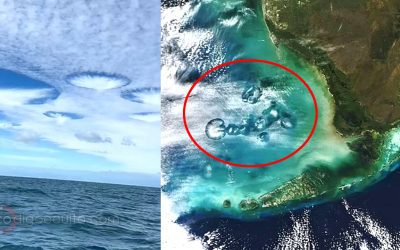 NASA capta inquietantes agujeros en las nubes sobre Florida, y pueden verse desde el espacio