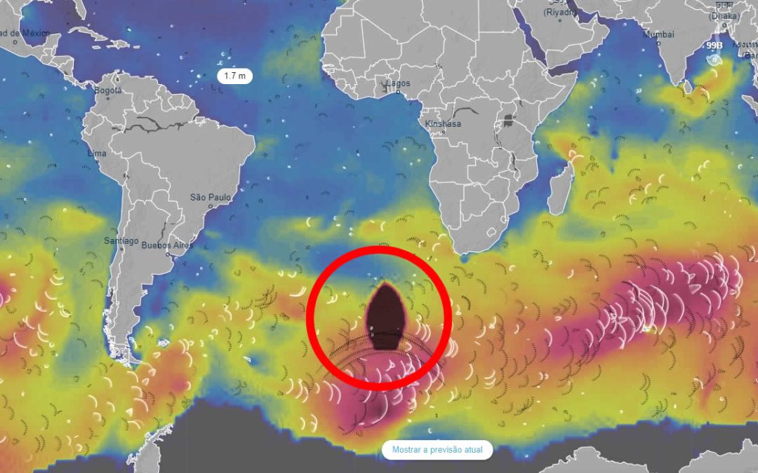 Reaparece enorme anomalía en el océano Atlántico entre África y Antártida