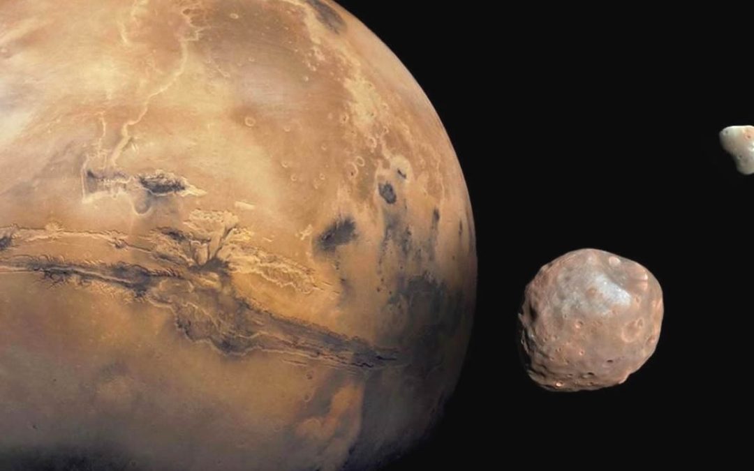 Evidencia indica que Fobos, la extraña luna de Marte, podría ser un cometa capturado