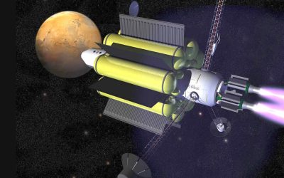 Un cohete de plasma pulsado podría llevar astronautas a Marte en solo dos meses