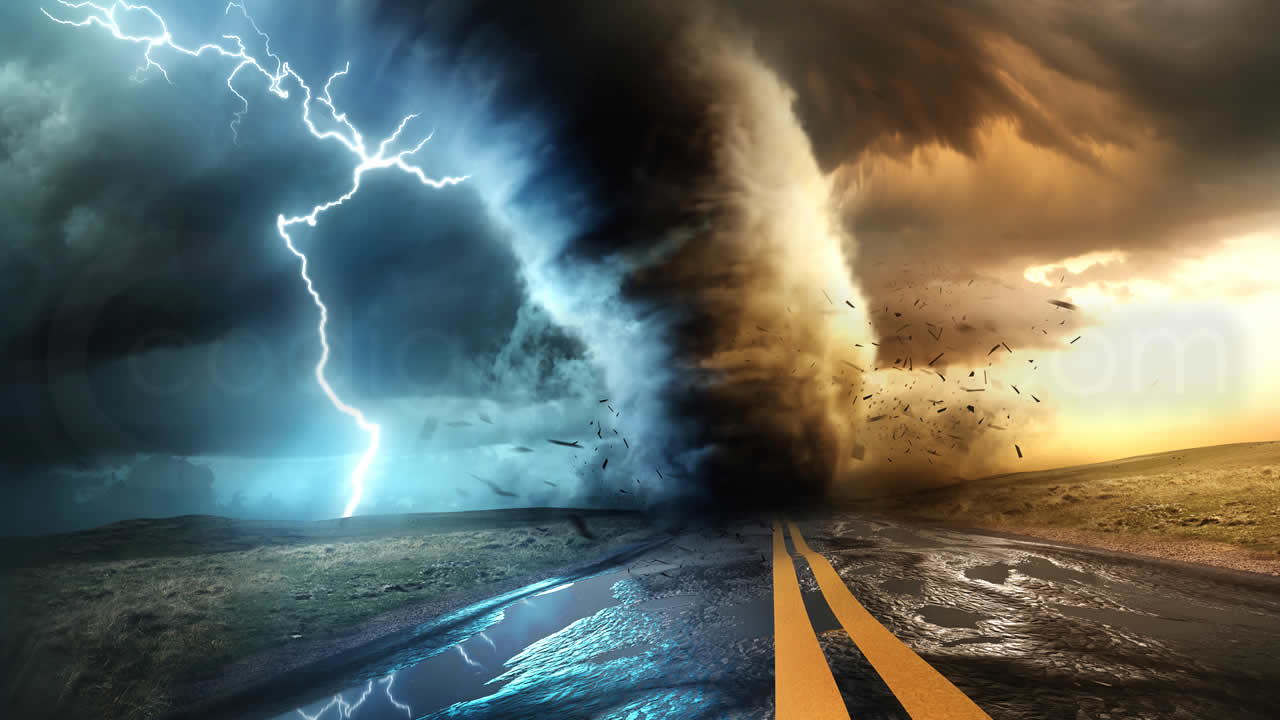 Algo muy extraño ocurrió en Oklahoma: se forma un tornado ultra raro que giraba hacia atrás