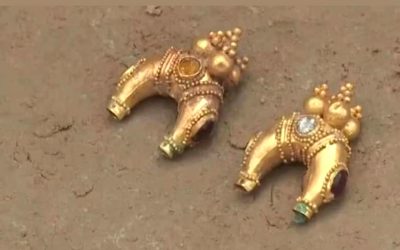 Descubren joyas de oro de 2.000 años de antigüedad pertenecientes a una misteriosa cultura