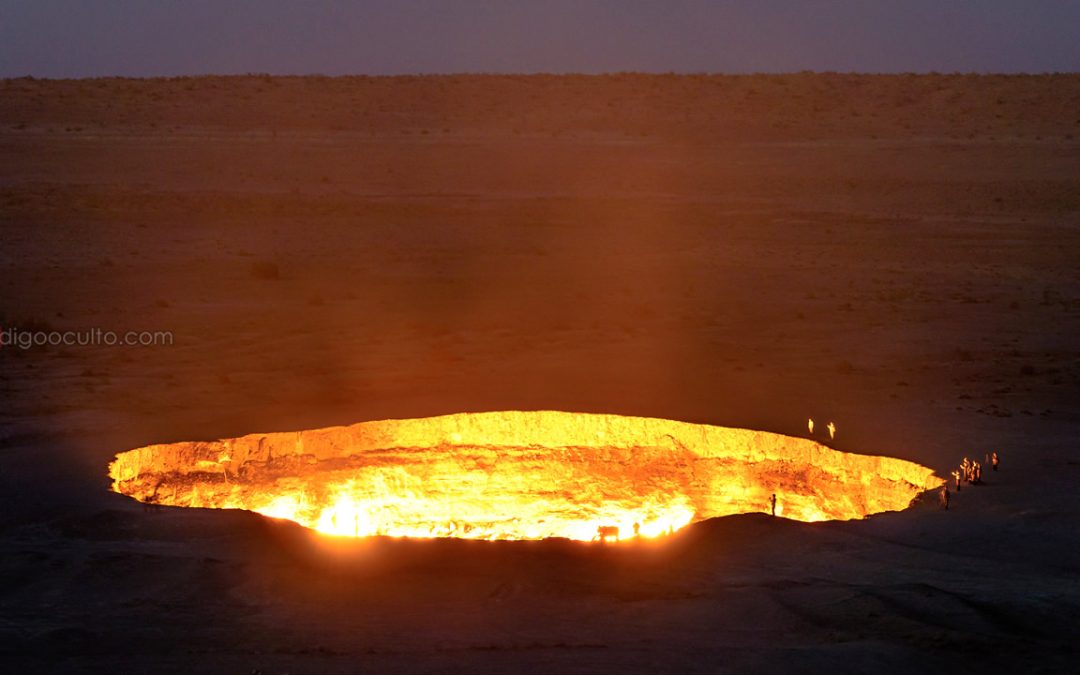 La “Puerta al Infierno”, el sumidero más peligroso del mundo, sigue ardiendo 50 años después
