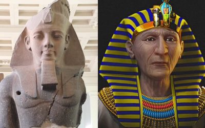 Revelan el rostro del Faraón más poderoso del antiguo Egipto momentos antes de morir