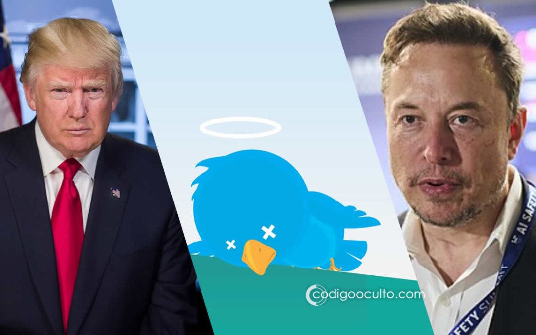 Elon Musk modifica el código de Twitter para apoyar a Donald Trump