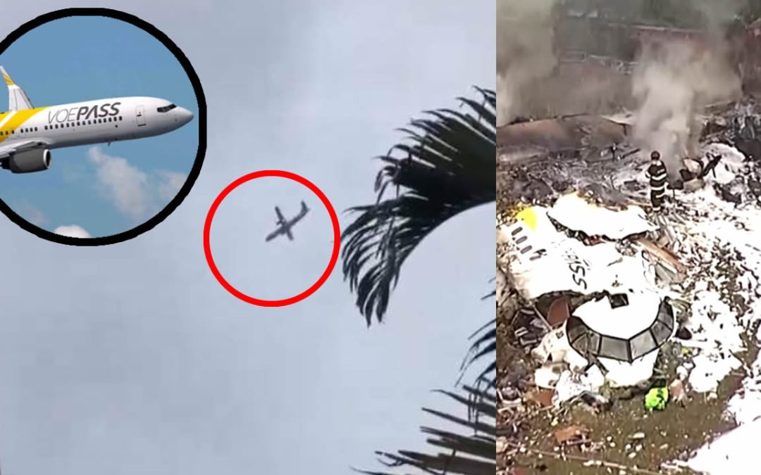 ¿Qué causó la “caída en espiral” del avión con 61 ocupantes en Brasil?