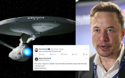 Actor de “Star Trek” destruye a Elon Musk cuando este propuso una Academia de la Flota Estelar “de la vida real”