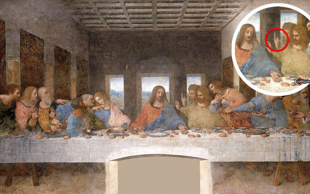 Seis símbolos ocultos en el cuadro de la “Última Cena” de Leonardo da Vinci